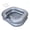 GRAY, variant on Unbranded Portable Shampoo Bowl, Inflatable Hair Washing Basin with Drain Hose, Mess-Free Hair Wash Tub for Dreadlocks, Elderly, Pregnant, Home Sink Use