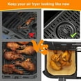 Air Fryer Liners Disposable 11x6 inch for Ninja Foodi Smart XL 6in1