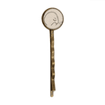 thumbnail image 1 of Yeux Fermés Visage Expiratoire Rétro Métal Cheveux Bobby Pin Headwear, 1 of 3