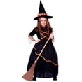 thumbnail image 1 of Black & Orange Witch - Size M (8-10), 1 of 4