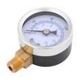 thumbnail image 4 of Water Pressure Gauge Portable, Easy Readings, Metal Outer Case, 42mm Dial Plate, Double Scale with Stable Performance for Hydraulic Measurement, 4 of 8