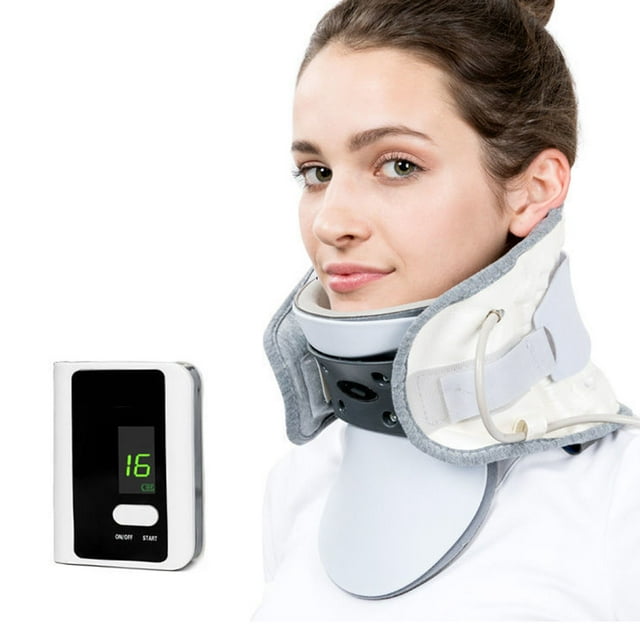 Inflatable Neck Stretcher,Inflatable Heating Cervical Neck Neck Traction Device Cervical Neck Traction Device Professionally Tested