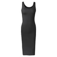 thumbnail image 4 of ANINEO Summer Dresses For Women 2026 Casual Solid Color Casual Sleeveless Crew Neck Versatile Dress, 4 of 4