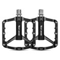 thumbnail image 1 of 2 pedales de bicicleta antideslizantes Pedales de bicicleta de 3 rodamientos sellados para ciclismo (negro), 1 of 9