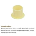 thumbnail image 5 of Uxcell 14mmx16mmx15mm Flanged Sleeve Bearings POM Wrapped Oilless Bushings Yellow 4 Pack, 5 of 5