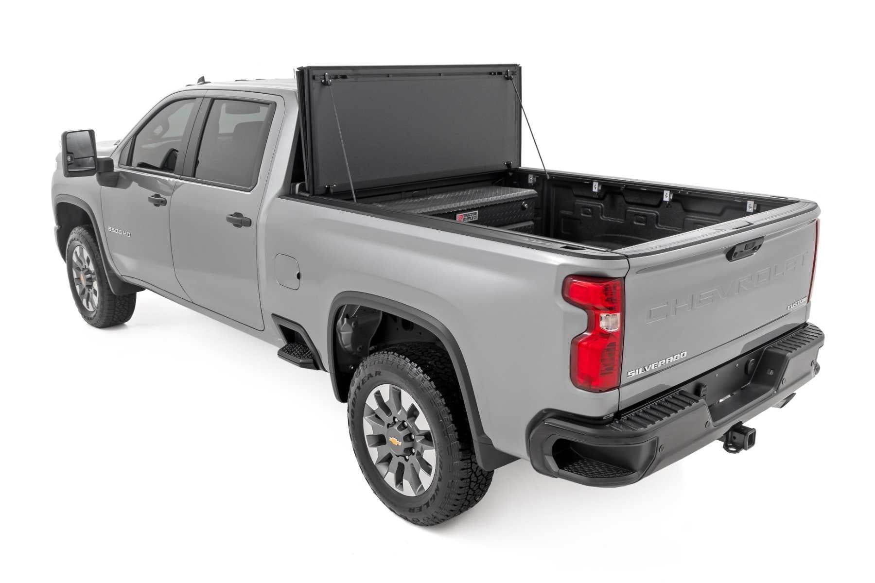 Rough Country Hard Flip Up Bed Cover for 20-26 Chevy/GMC 2500HD | 6'9 - 49120651