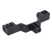 NFTIGB Dual Twin Head Motion Camera Mount Adapter Double Stand Bracket Aluminum Alloy for GoPro, Black, 3.94 inches / 10 cm