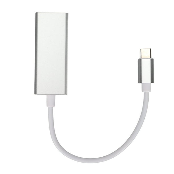 Adaptador Ethernet Chips Inteligentes Adaptador USB C a Ethernet Alta definición Plug and Play Ampliamente Utilizado para Galaxy S8 para Galaxy S9 para Pro
