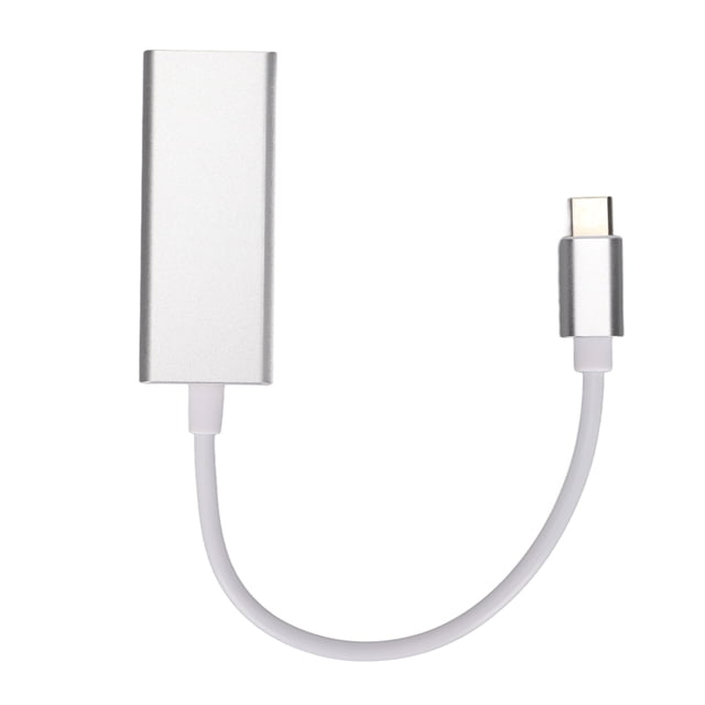 Adaptateur USB C vers Ethernet, Adaptateur Switch Ethernet Puces Intelligentes Transmission Fluide Stable pour Pro pour Galaxy S9 pour Galaxy S8 100 MB