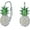 Silver pineapple hoop earrings, variant on Pineapple Earrings 925 Sterling Silver Pineapple Stud Earrings Jewelry Studs Gifts for Women Teens