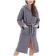 thumbnail image 2 of Ropa de cama Ropa infantil Albornoz grueso con capucha alargado Pijamas de terciopelo para niñas Camisón de poliéster para niñas, 2 of 7