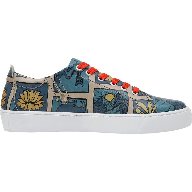 Dogo Vegan Leather Sneakers for Women - Handmade and Unique