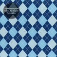 thumbnail image 5 of Shower Curtain, Blue Squares white Waterproof Fabric Plastic Shower Curtain, Drying Fast Bathroom Curtain with 9 Buttonholes, Ruffle Shower Curtain 60x72in, 5 of 8