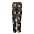 thumbnail image 4 of Pantalones largos de pijamas para el hogar con estampado de animales a la moda para mujer Fridja  alkflakhf32624, 4 of 5