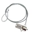 thumbnail image 1 of Candado de combinación portátil de 1,2 m, candado de cable portátil, candado con contraseña de 4 dígitos, para computadora portátil y, 1 of 4