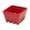 Red, variant on Uutvmp Berry Basket, Melamine Berry Bowl With Holes, Square Kitchen Fruit Basket for Christmas, 4" Colander Cute Small Container for Strawberry, Grape, Berries