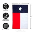 thumbnail image 2 of Evergreen Applique Texas State Garden Flag, 12.5 x 18 inches, 2 of 6