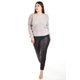 thumbnail image 5 of Sueter de cuello barco Roman Fashion /Tallas Extras, 4013 (Cafe) cafe 38, 5 of 6