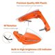 thumbnail image 4 of Motorcycle Handguards Cover Universal Waterproof Anti-fall and Windproof Protector with LED Directional Light, 4 of 5