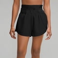 thumbnail image 6 of Iaqnaocc Shorts for Women High Waisted 2026 Summer Gym Shorts Athletic Running Dolphin Shorts Women Black XXL, 6 of 6