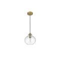 thumbnail image 4 of Living District Destry 8 Inch Pendant Clear Shade in Satin Gold, 4 of 10