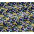 thumbnail image 6 of oneOone Viscose Jersey Olive Green Fabric Retro Bottle Soda Cap Diy Clothing Quilting Fabric Print Fabric By Yard 60 Inch Wide-2Q, 6 of 7