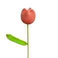 thumbnail image 1 of Handwoven Yarn Tulip Bouquet: Vibrant,Low-Maintenance Home Decoration!, 1 of 12