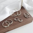 thumbnail image 2 of QQTDFG Sterling Silver 10/15/20/30mm Circles Hoops Sleeper Earrings Women Jewelry A1617-20mm, 2 of 5