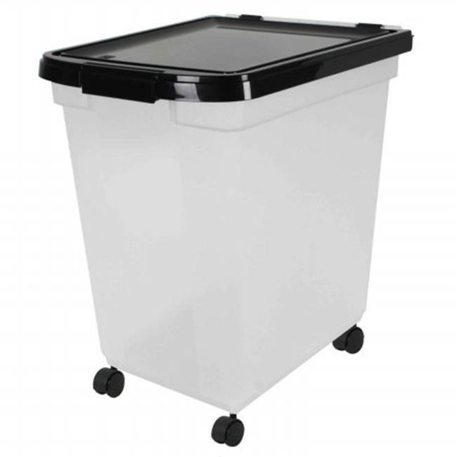 Iris USA 300585 Airtight Pet Food Storage Container with Casters, 4.83