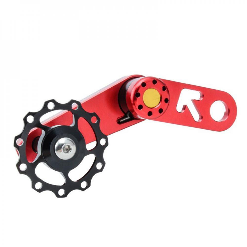 1PC Chain Tensioner Converter Aluminum Alloy For Single Speed Bikes Road Racing 