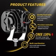 thumbnail image 3 of Luz de trabajo LED YONGSHENG 40W IP67 impermeable 9-30V, 3 of 5