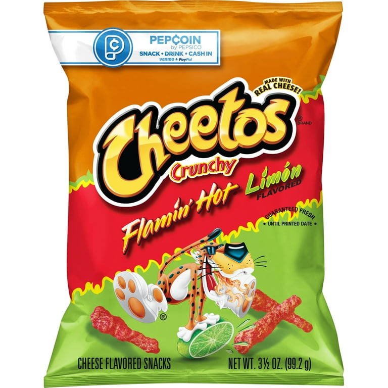 Cheetos Crunchy Cheese Flavored Snacks Flamin' Hot
