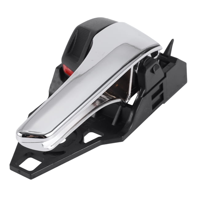Mango de puerta interior del lado del pasajero delantero y del lado del pasajero trasero derecho para Toyota Camry 2012-2017, mango de puerta interior No.692050K110, tono negro plateado, 1 pieza