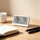 thumbnail image 5 of Reloj despertador digital con pantalla de temperatura y humedad | Termómetro e higrómetro de interior, 5 of 6