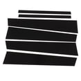 thumbnail image 1 of piezas de molduras para postes de pilar B de puerta, color negro brillante, para cubierta de ventana de puerta lateral exterior, calcomanías para Accord de ocho generaciones (2008)-2012, 1 of 14