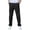Black@GC@, variant on CONZONE Kids Boys Cargo Pants Outdoor Hiking Pants For Child Elastic Waist Solid Color Straight Leg Jogger Trousers With Pockets