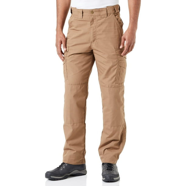 Pantalones tácticos Tru-Spec 24-7 originales para hombre Coyote 54 de ancho x 37 de largo