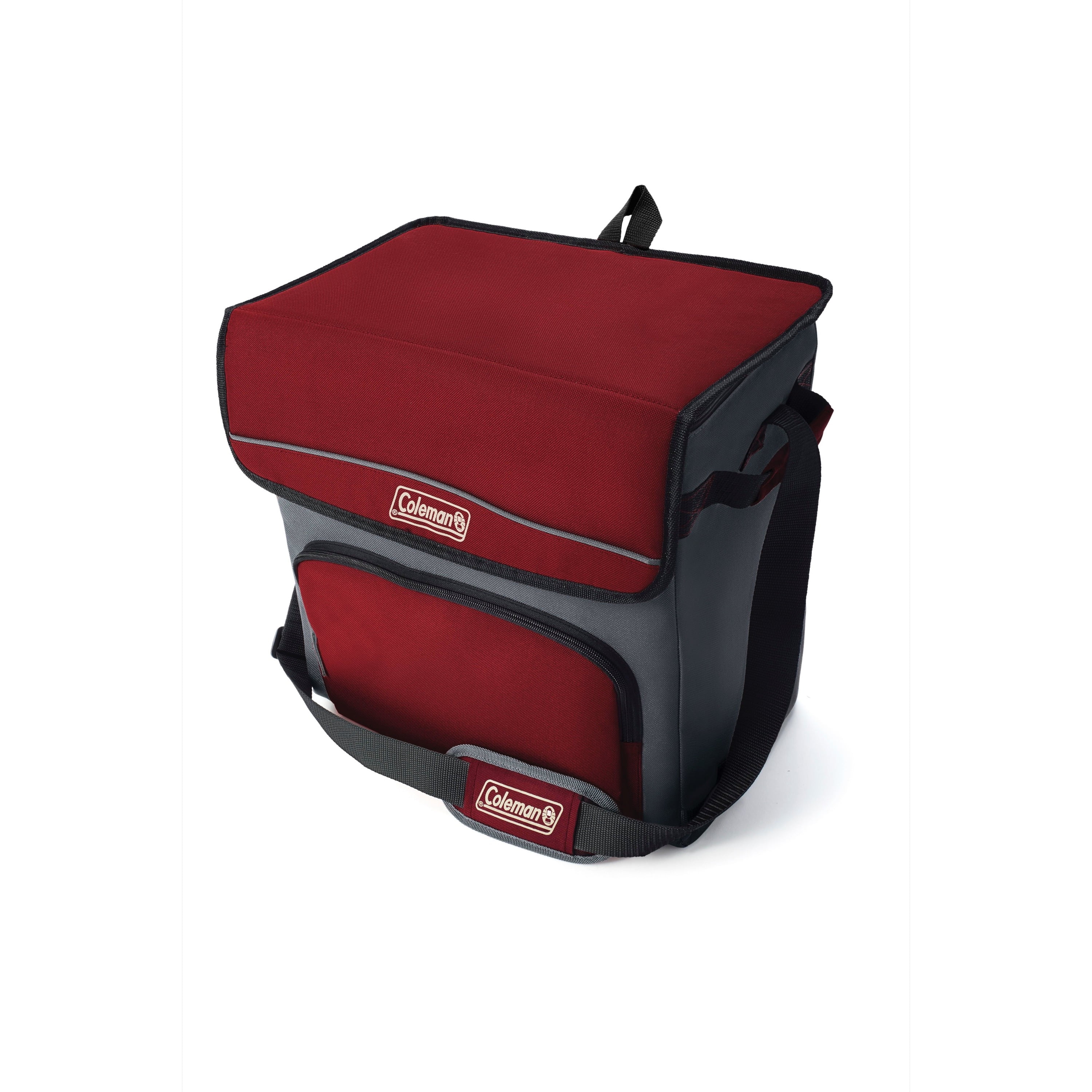 Coleman 30 Can Soft Sided Cooler Red - Walmart.com