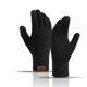 thumbnail image 1 of Guantes de punto para hombre, cálidos para el invierno, con forro polar, gruesos, para pantalla táctil, versátiles, con estampado de piña., 1 of 1