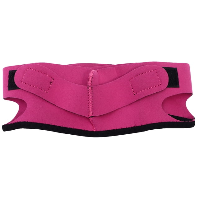 EeaseMX Cinturón de estiramiento facial, mascarilla de estiramiento facial, línea en V pequeña, músculo masetero delgado, correa para la barbilla para mujeres y niñas (rosa)