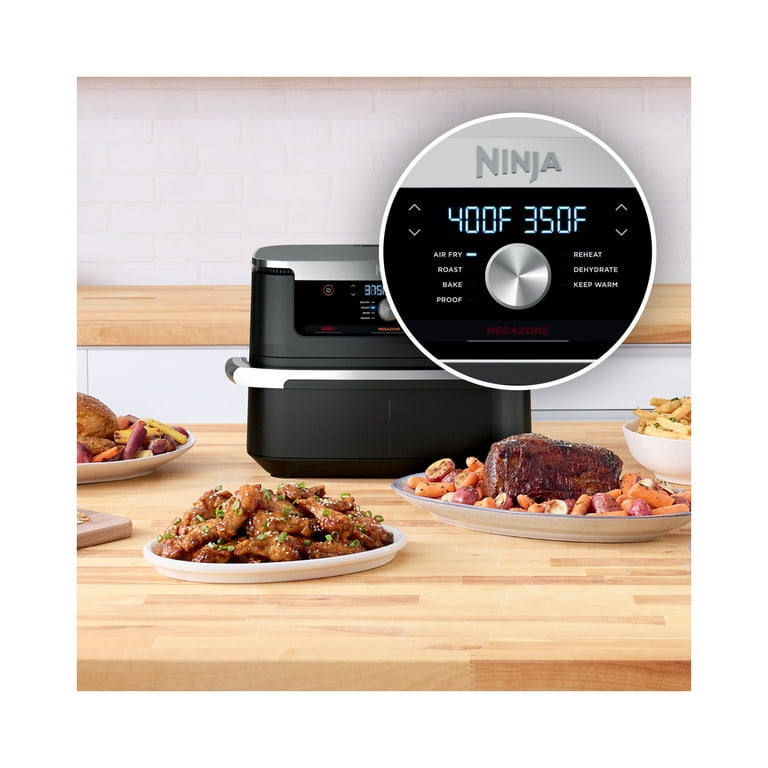 fudesan Ninja Foodi DualZone FlexBasket Air Fryer, 11-qt MegaZone, Family