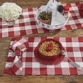 thumbnail image 2 of Park Designs Red & Cream Buffalo Check Placemat Set of 4, 2 of 4
