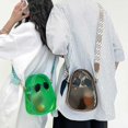 thumbnail image 7 of ibiyuan Halloween Pumpkin Clear Crossbody Purse, Transparent Novelty Ghost Purse Cute Spooky Season Shoulder Bag for Women, 7 of 7