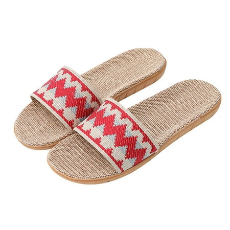 

Aayomet Women s Slippers Slippers Shoes -slip Home Casual Comfort Indoor Womens Couples Fashion Women s slipper Red 7.5