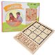 thumbnail image 1 of Children Wooden Number Puzzle Toy Board Game Kid Intelligence Logical Development Educational Toy, 1 of 4