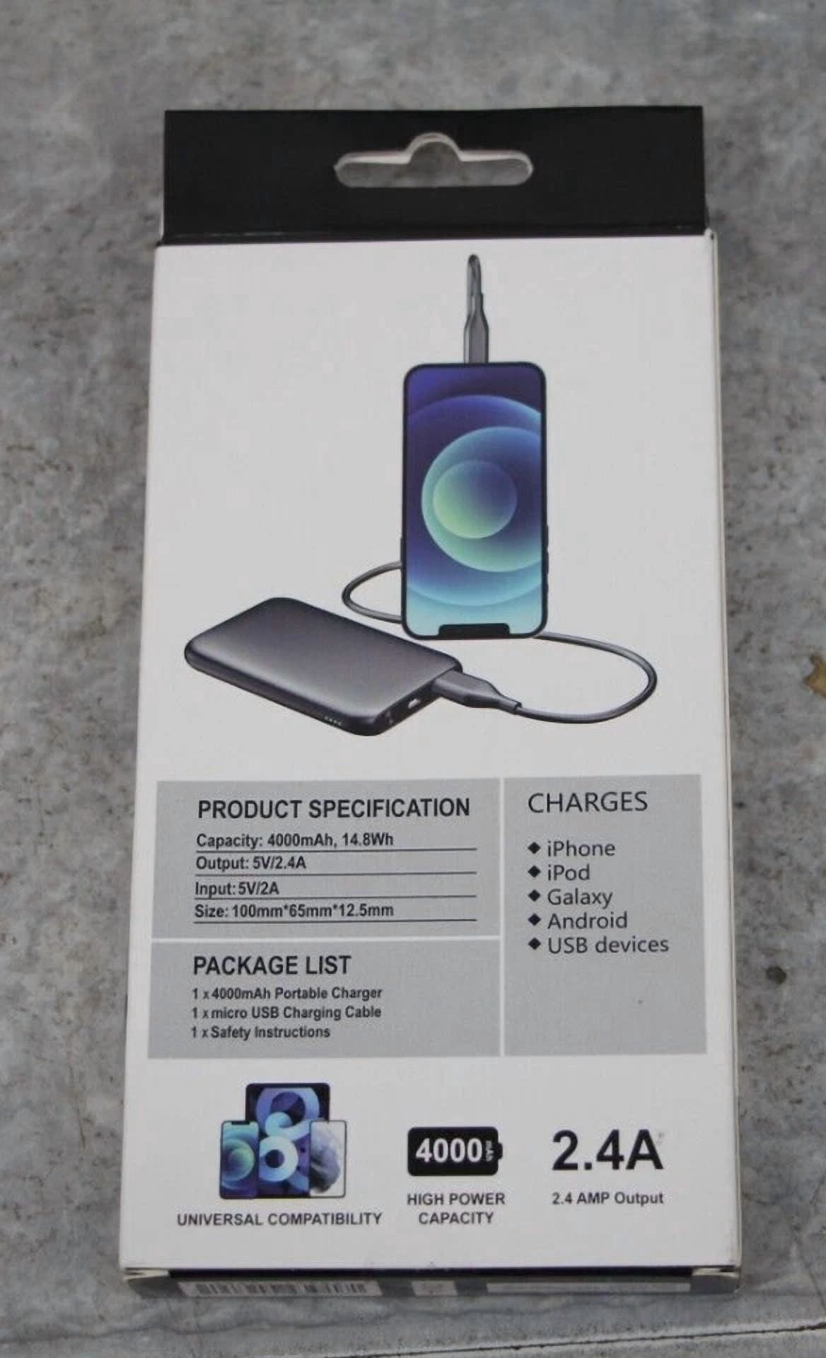 KNACK- New Portable Charger - 4000 Mah Portable Power Bank