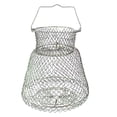 thumbnail image 1 of Bolsa de red plegable de hierro para peces, jaula de alambre para peces, cesta de protección para peces, suministros de pesca, 1 of 5