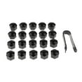 thumbnail image 2 of Almencla 3-4pack 20 Pièces Roue de Camion de Voiture Moyeu Vis 17mm Noir de Protection 4 Pièces, 2 of 8