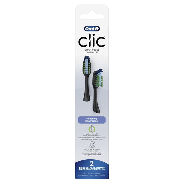 Cabezales de repuesto para cepillos de dientes Oral-B Clic Whitening 2