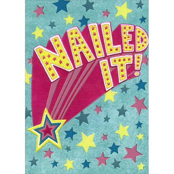 Avanti Press Nailed It A-Press Congratulations Card
